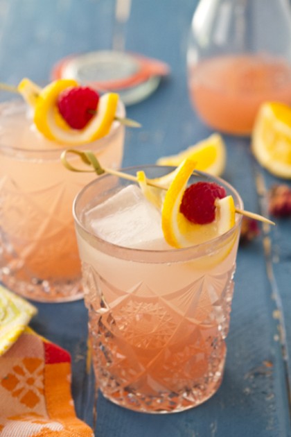 Sparkling Rosewater Lemonade